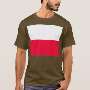 Polen flagga t shirt