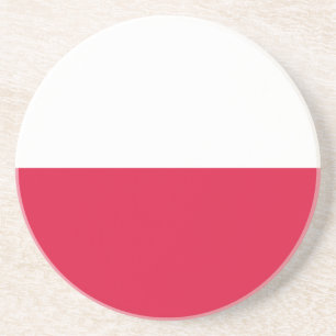 Polen Flagga Underlägg