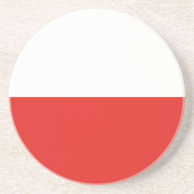 Polen flagga underlägg (Framsidan)