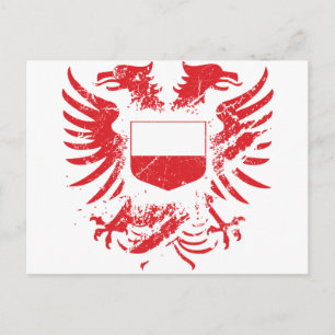Polen Grunged Vykort