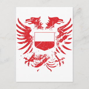 Polen Grunged Vykort