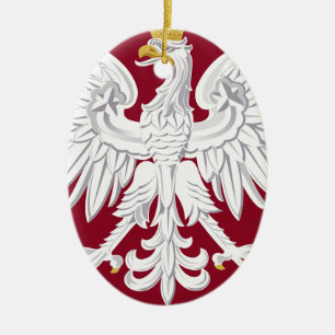 Polen Jackar Arm Julgransprydnad Keramik