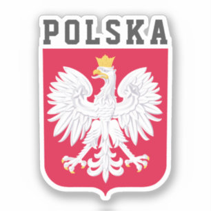 Polen jackar om arm klistermärken