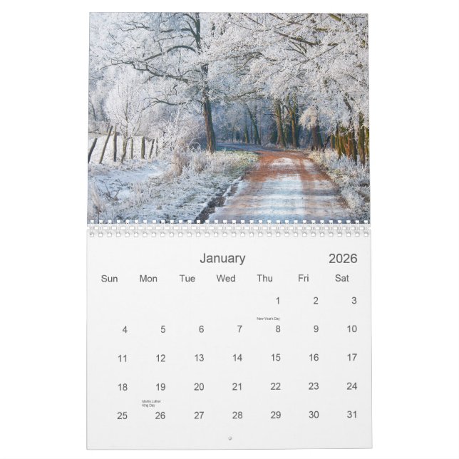 Polen - kalender (Jan 2026)