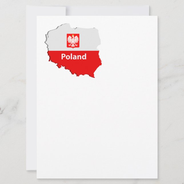 Polen karta (Framsida)