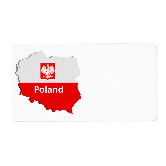 Polen karta fraktsedel (Framsidan)