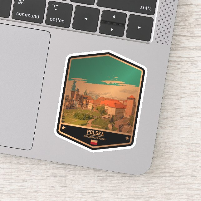 Polen Klistermärken (Detalj)