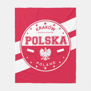 Polen Krakow Fleecefilt
