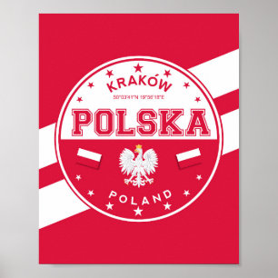 Polen Krakow Poster