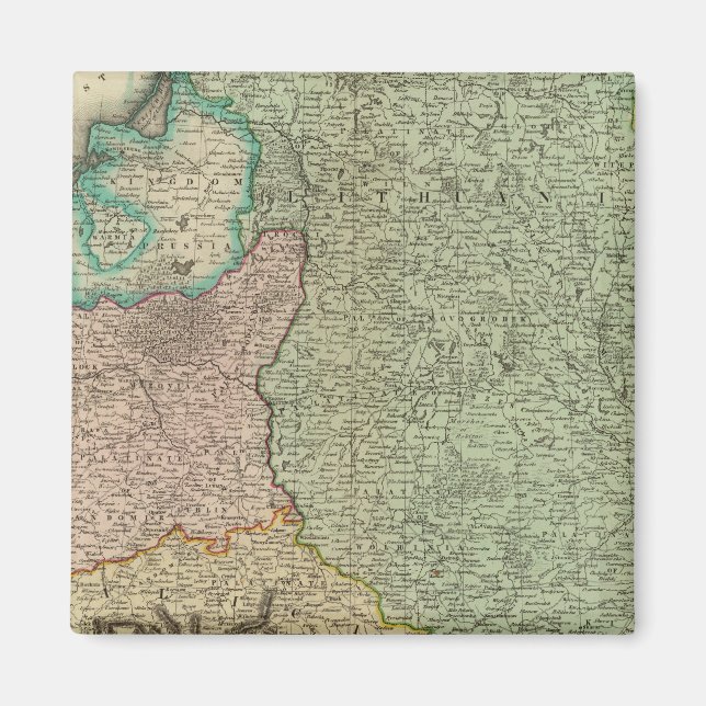 Polen, Litauen 2 Magnet (Framsidan)