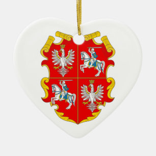 Polen-Litauen Commonwealth (löneförhöjningen av Julgransprydnad Keramik