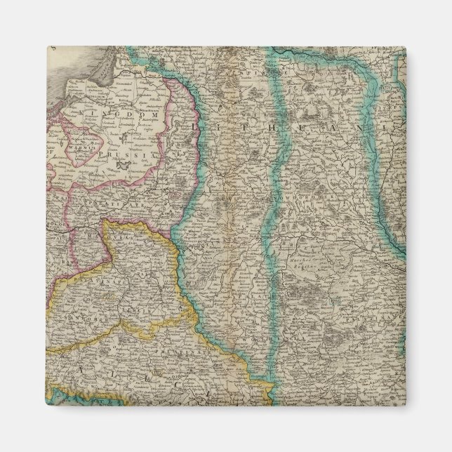 Polen, Litauen Magnet (Framsidan)