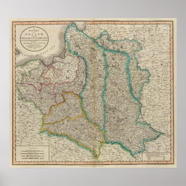 Polen, Litauen Poster (Framsidan)