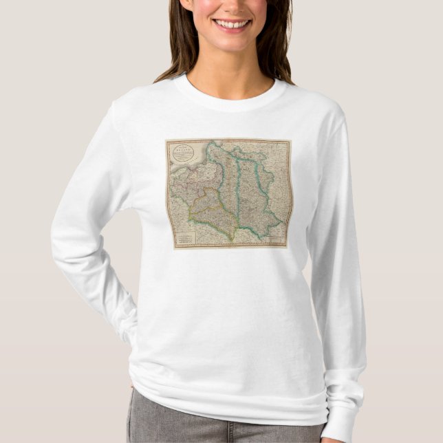Polen Litauen Tee Shirt (Framsida)