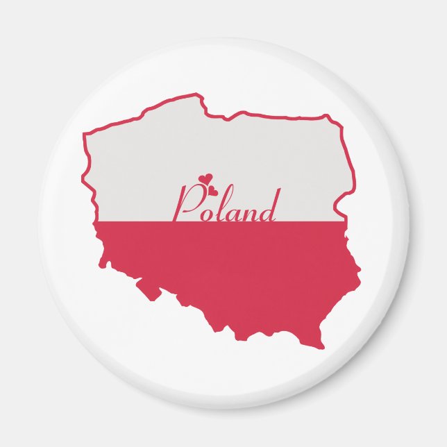 Polen Magnet (Framsidan)