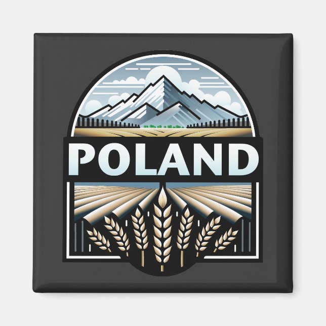 Polen Magnet (Framsidan)