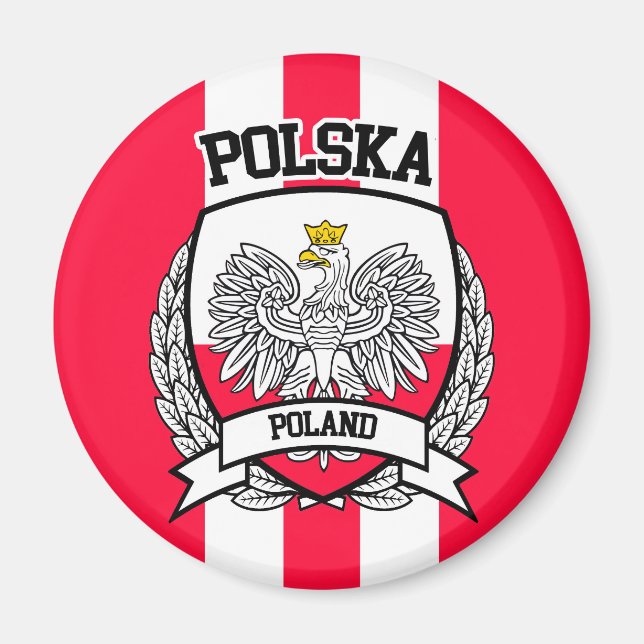 Polen Magnet (Framsidan)