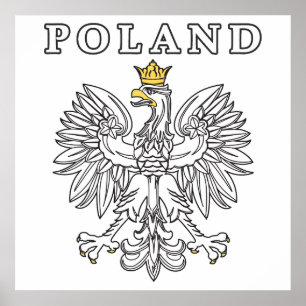 Polen med polsk öre poster