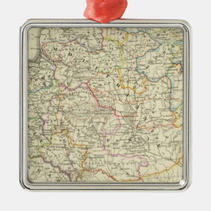 Polen och Litauen 1125-1386 Julgransprydnad Metall