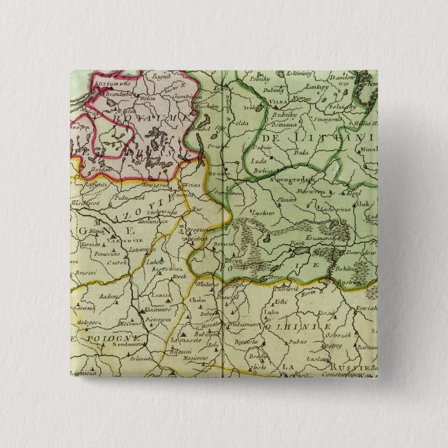 Polen och Litauen Knapp (Framsida)