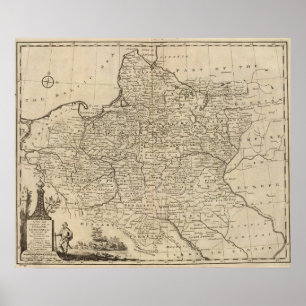 Polen och Litauen Poster