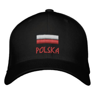 Polen och polska Flagga mode / Polska Patriots Broderad Keps