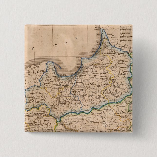 Polen och Ryssland Knapp (Framsida)