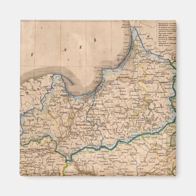 Polen och Ryssland Magnet (Framsidan)