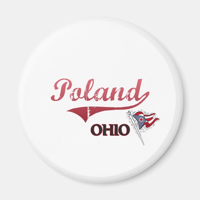 Polen Ohio City Classic Magnet (Framsidan)