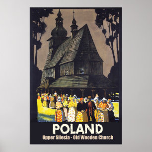 Polen, Övre Schlesien, Träkyrka Poster