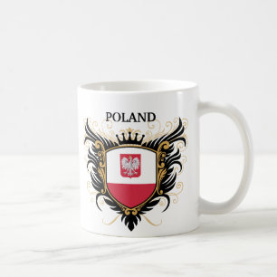 Polen [personifiera], kaffemugg