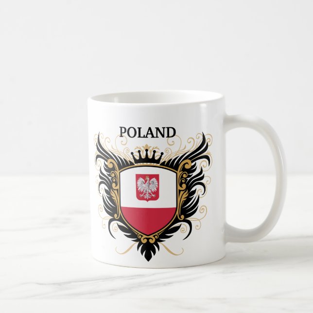 Polen [personifiera], kaffemugg (Höger)