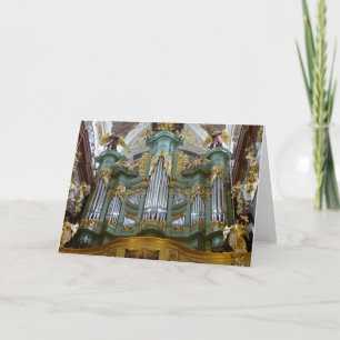 Polen Pipe Organ Kort
