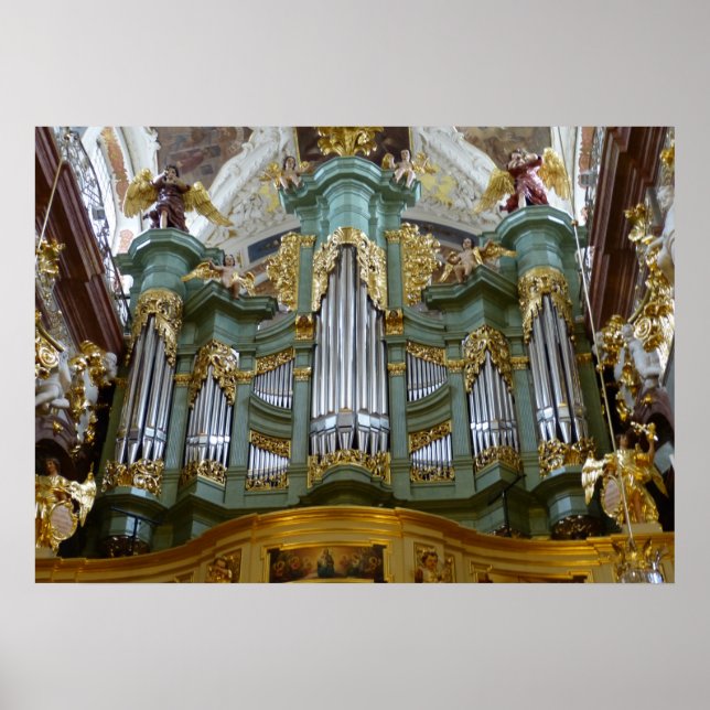 Polen Pipe Organ Poster (Framsidan)