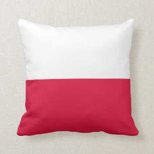 Polen (polsk Flagga) Kudde