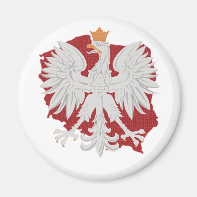 Polen polska Eagle Magnet (Framsidan)