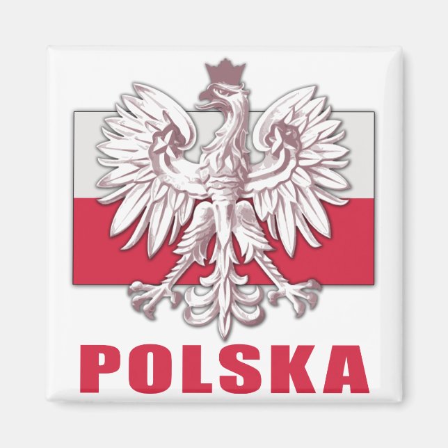 Polen Polska Jackande av Arm Magnet (Framsidan)