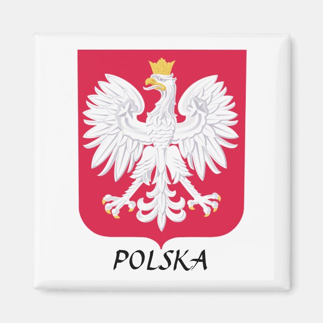 Polen ’Polska’ Jackande av Arm Magnet (Framsidan)