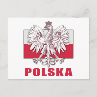Polen Polska Jackande av Arm Vykort
