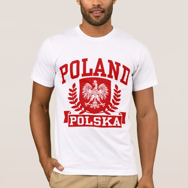 Polen Polska T Shirt (Framsida)