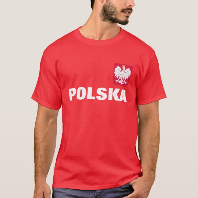 Polen "Polska ", Tee (Framsida)