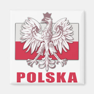 Polen Polska vapensköld Magnet