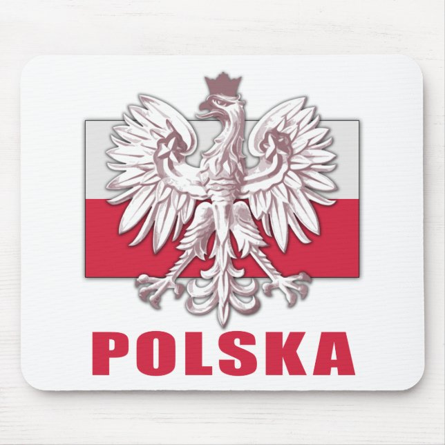 Polen Polska vapensköld Musmatta (Framsidan)