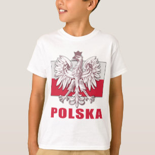Polen Polska vapensköld T-shirt
