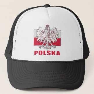 Polen Polska vapensköld Truckerkeps