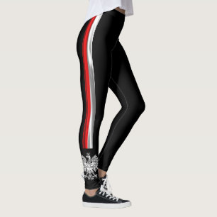 Polen randflagga leggings