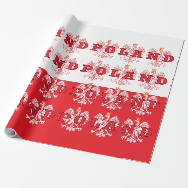 Polen Red Eagles Presentpapper (Utrullad)