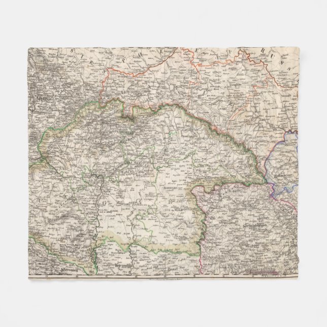 Polen Slovakien Fleecefilt (Framsidan (Horisontell))