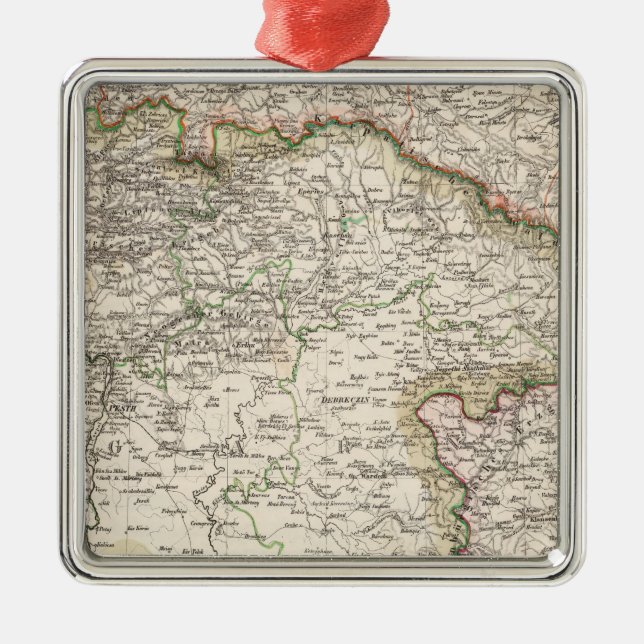 Polen, Slovakien Julgransprydnad Metall (Framsidan)