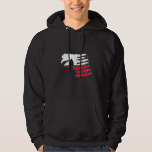 Polen Soldat Honnör Veteran Patriot Hoodie